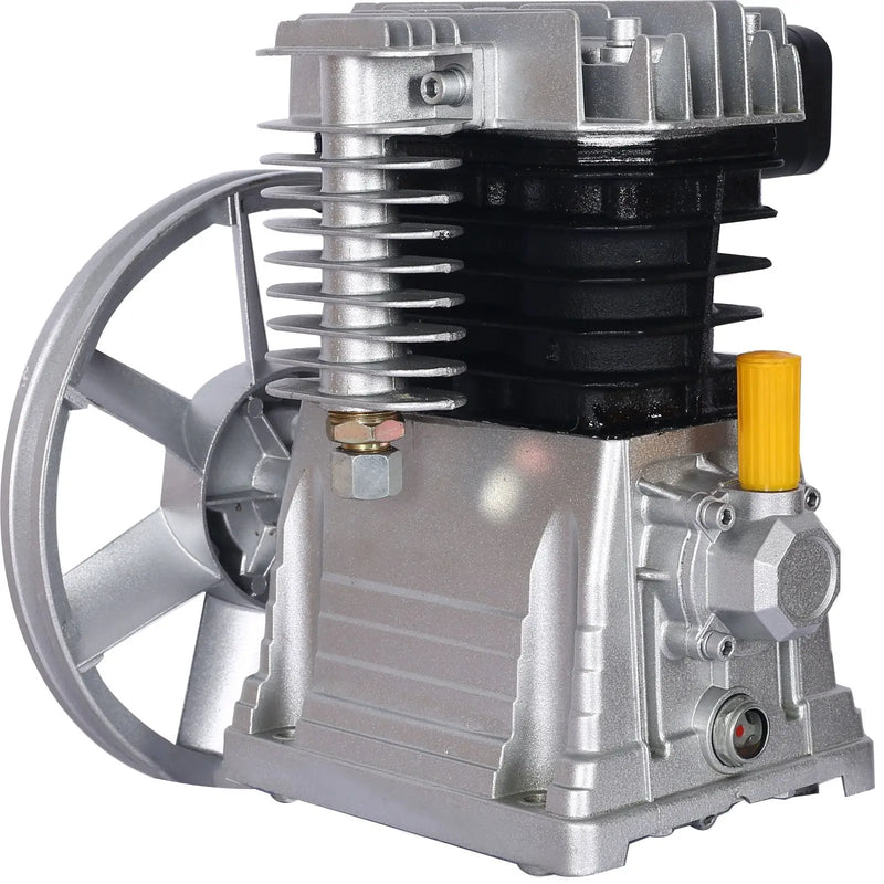 Piston 2Hp Air Compressor Head Pump 115Psi 1.5Kw - Silver by HouseOfZazla