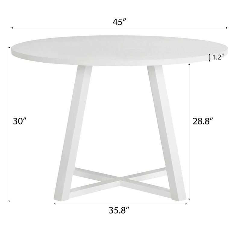 Innes 5-Piece Round Dining Set by HouseOfZazla