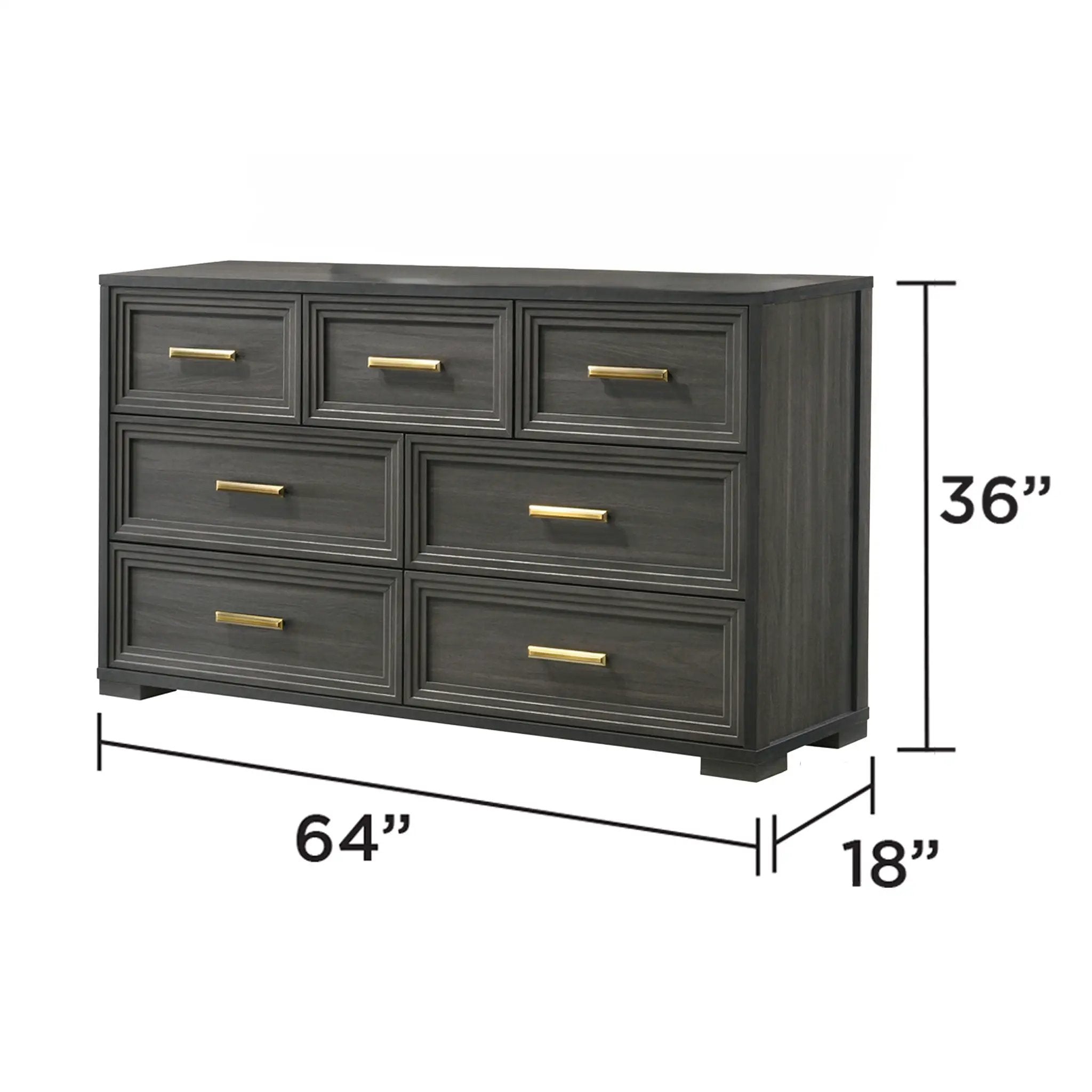 Colorado - Bedroom Set With Upholstered LED Headboard by HouseOfZazla