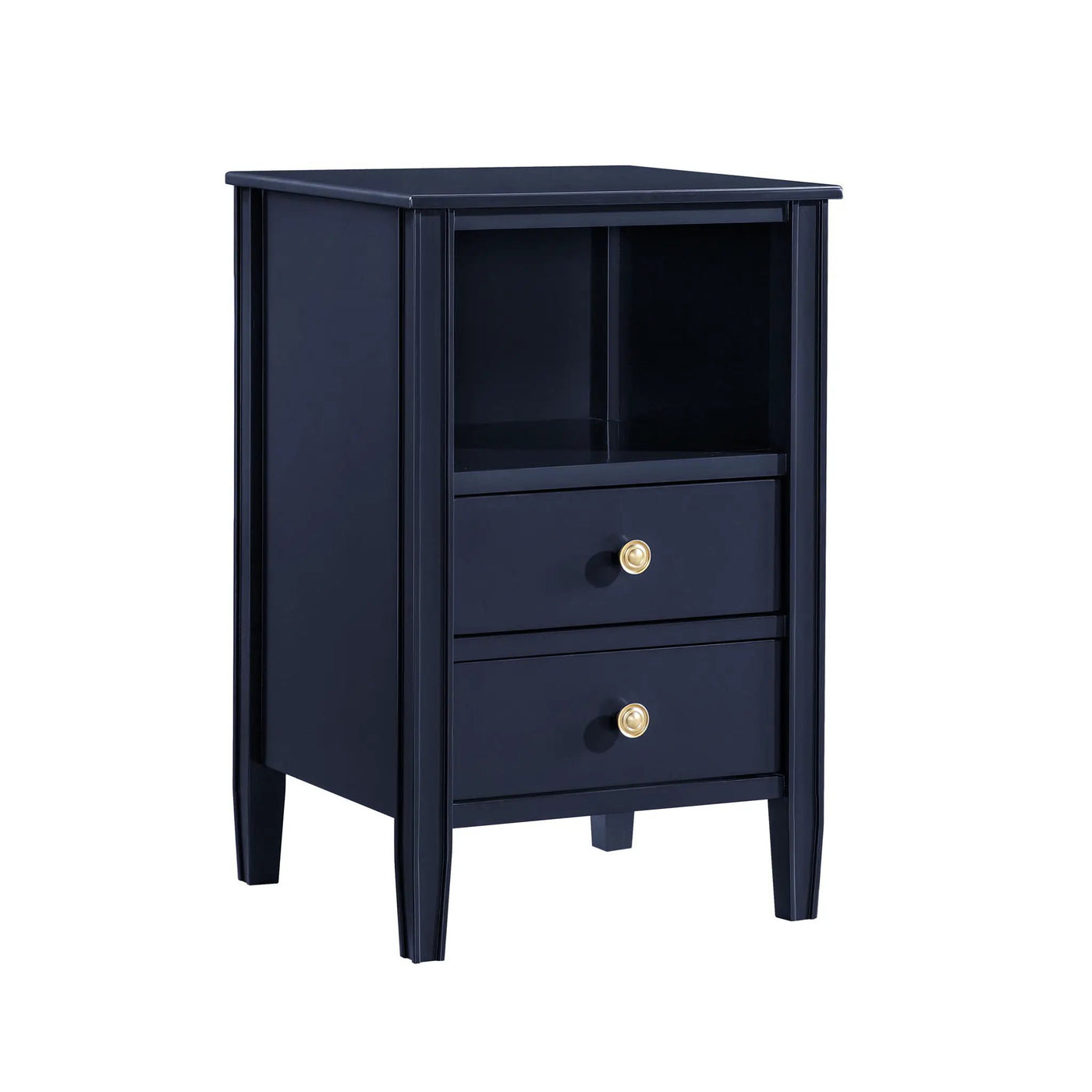 Winston - 2 Drawer Storage Nightstand by HouseOfZazla