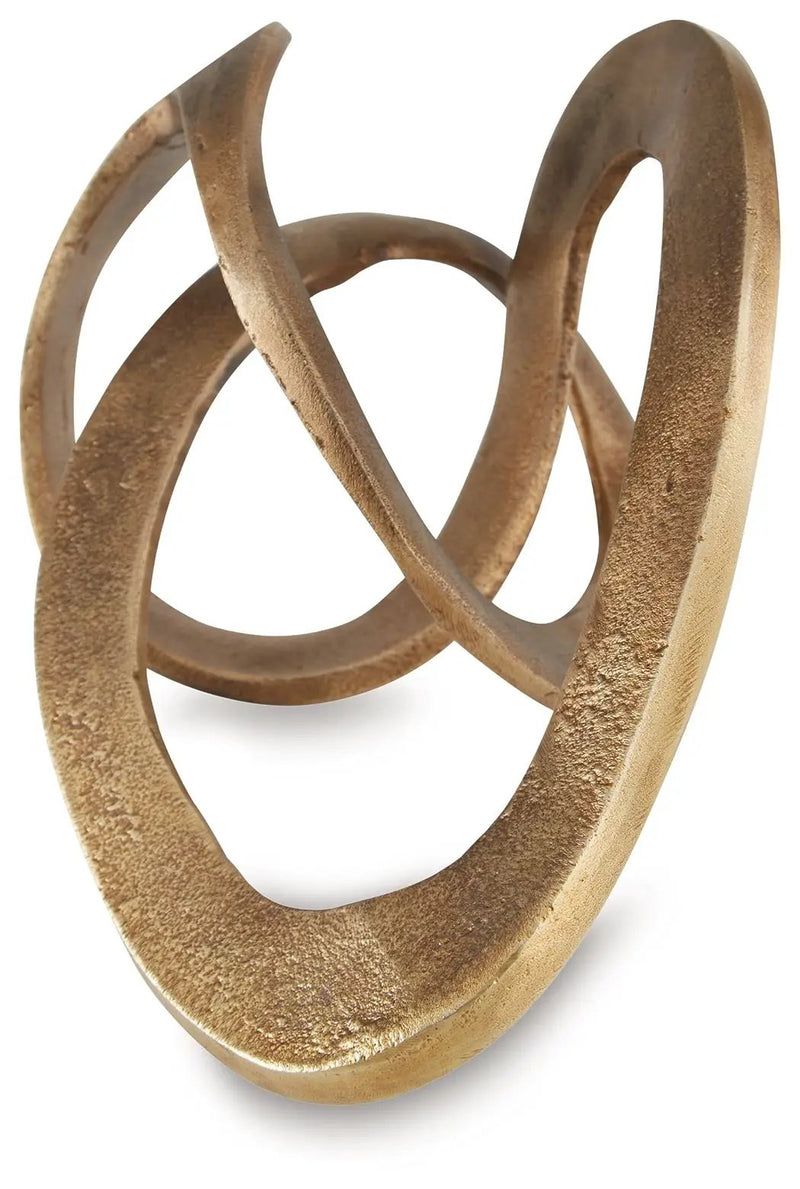 Dunnruck - Sculpture - Antique Brass Finish by Unique Piece Furniture