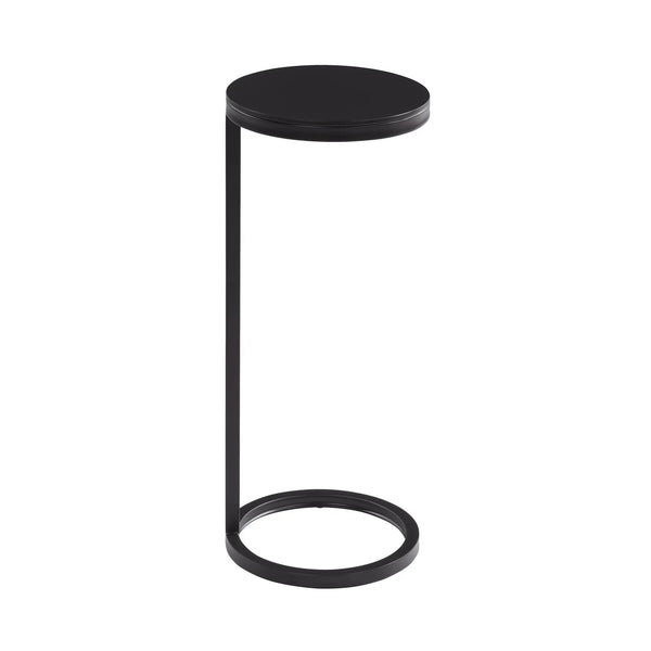 Yancey - Round Accent Table - Antique Bronze