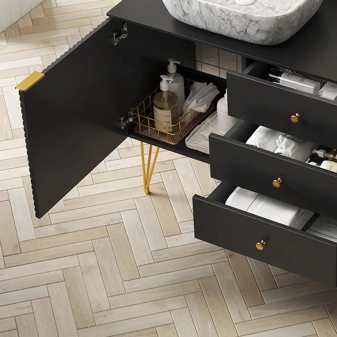 GEMA 60" Freestanding Bathroom Vanity by HouseOfZazla
