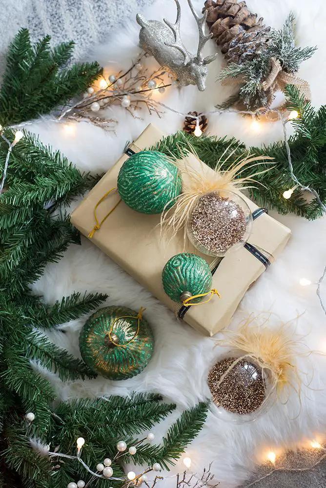 Christmas Ball Ornaments Decorative Hanging Ball Christmas Tree Ornaments For Holiday by HouseOfZazla
