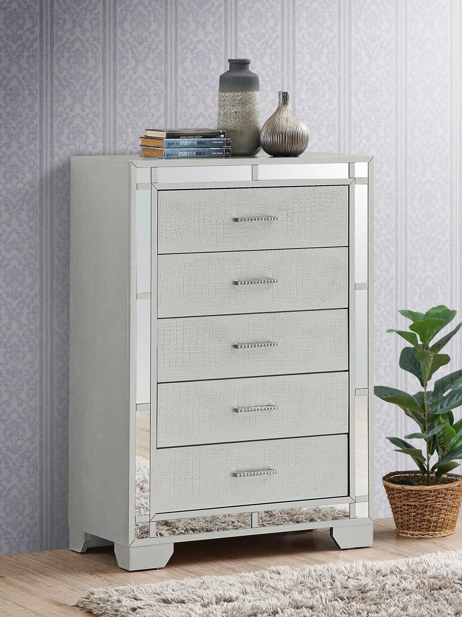 Madison - Chest - Silver Champagne by HouseOfZazla