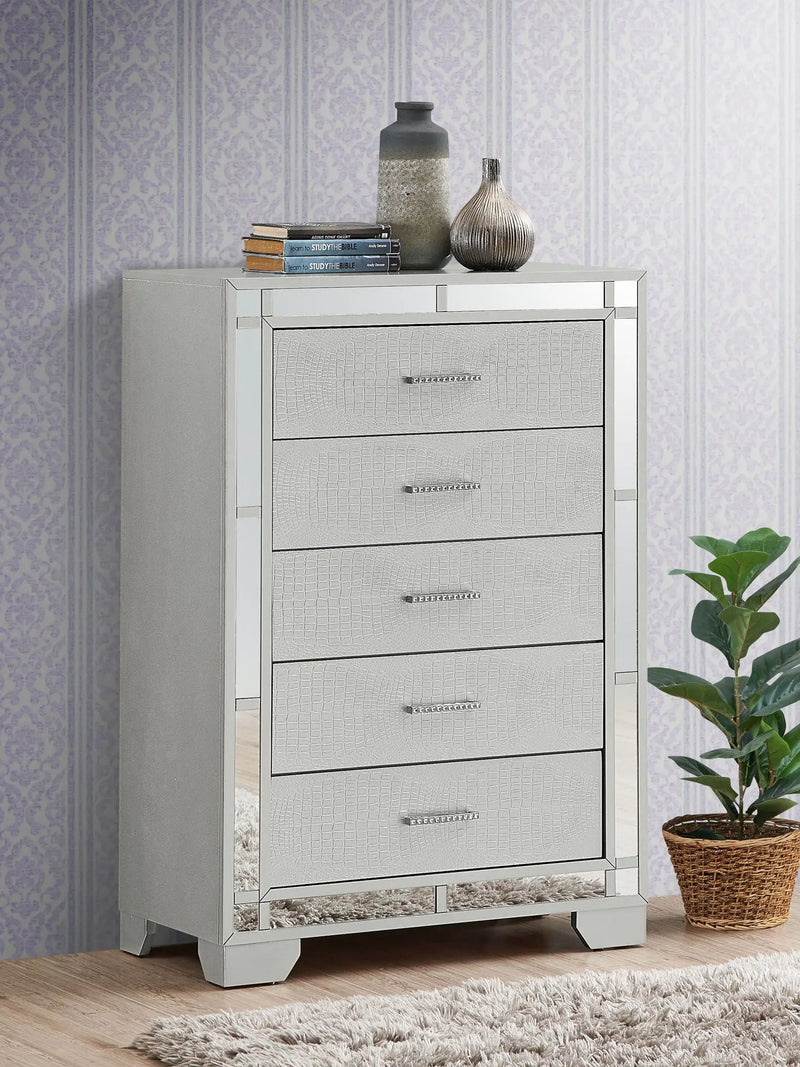 Madison - Chest - Silver Champagne by HouseOfZazla