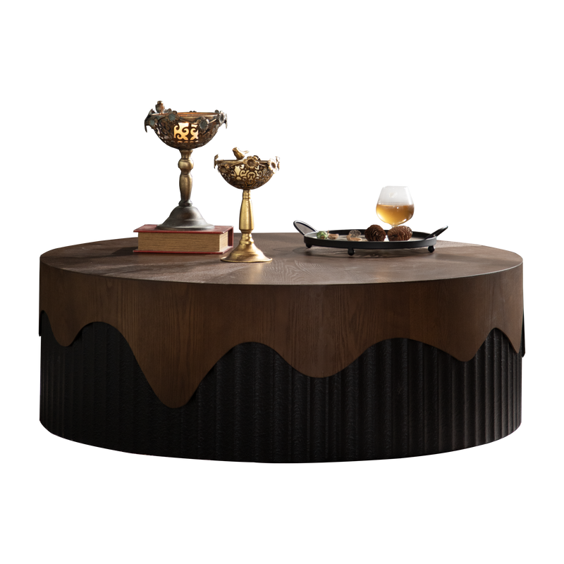 38.97' Round Coffee Table Handcrafted by HouseOfZazla