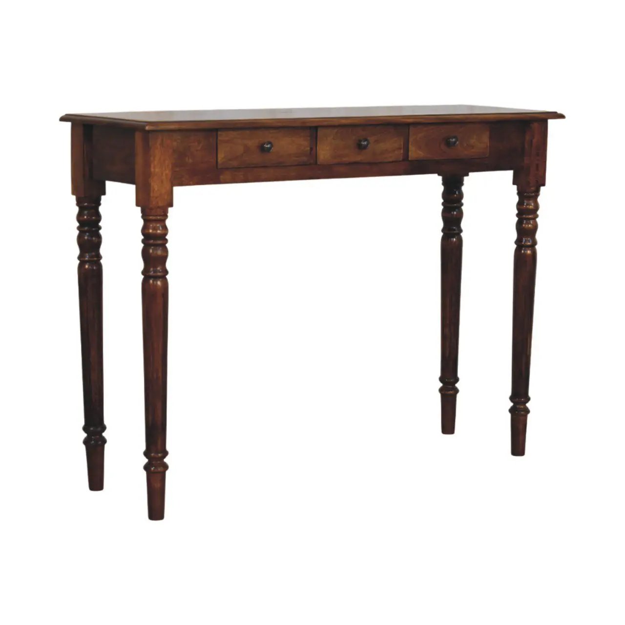 Turned Legs Drawer Console Table by Unique Piece Furniture