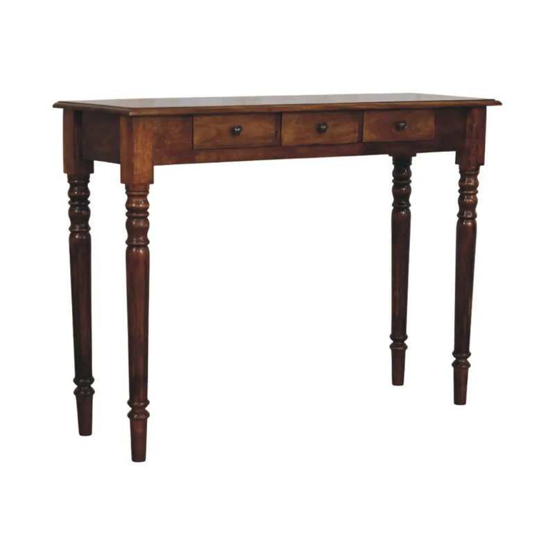Turned Legs Drawer Console Table by Unique Piece Furniture