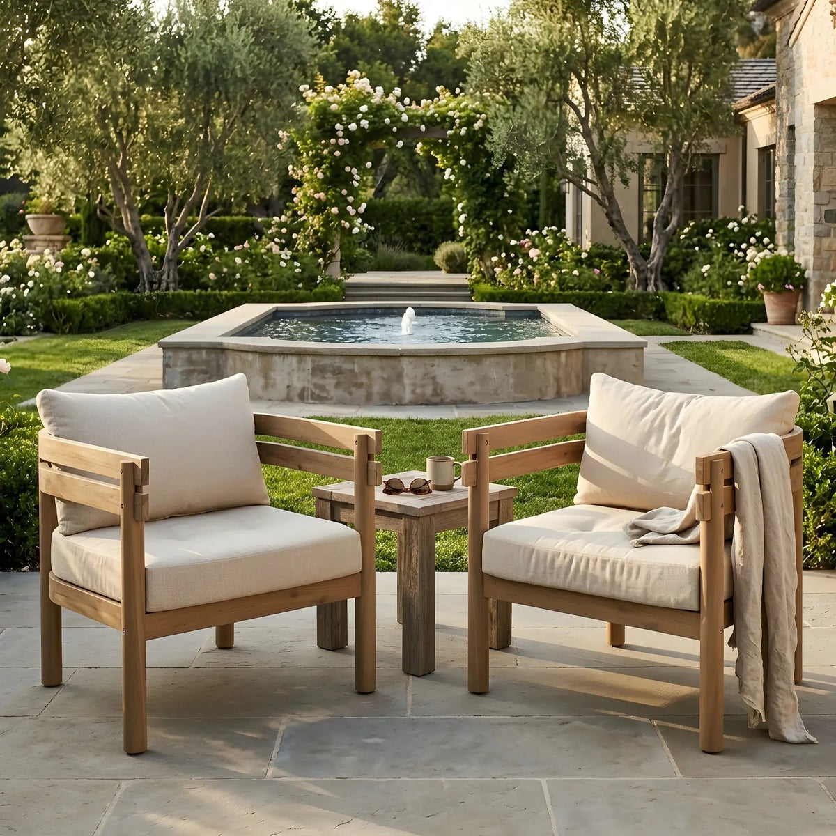 Light Patio Seating by HouseOfZazla