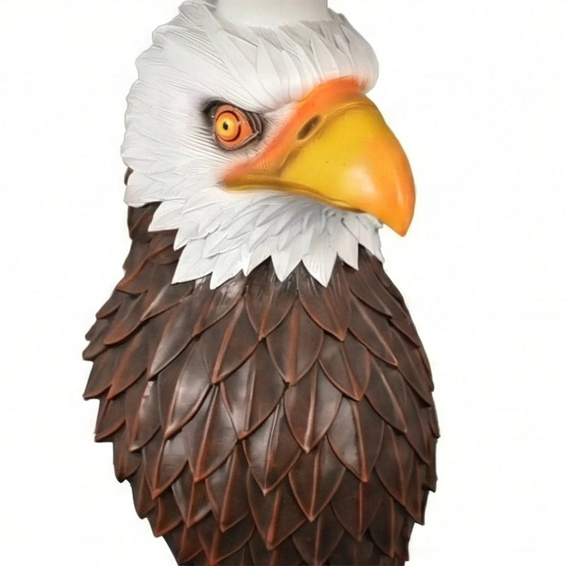 Eagle Head Accent Table Animal Statue End Table by HouseOfZazla