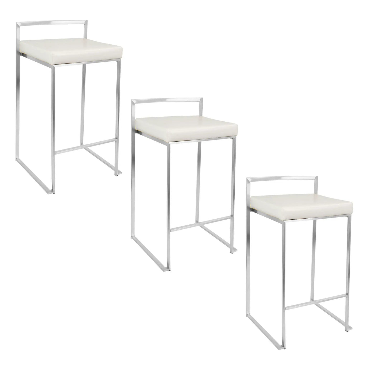 Fuji - Elegant Design Contemporary Stackable Counter Stool by HouseOfZazla