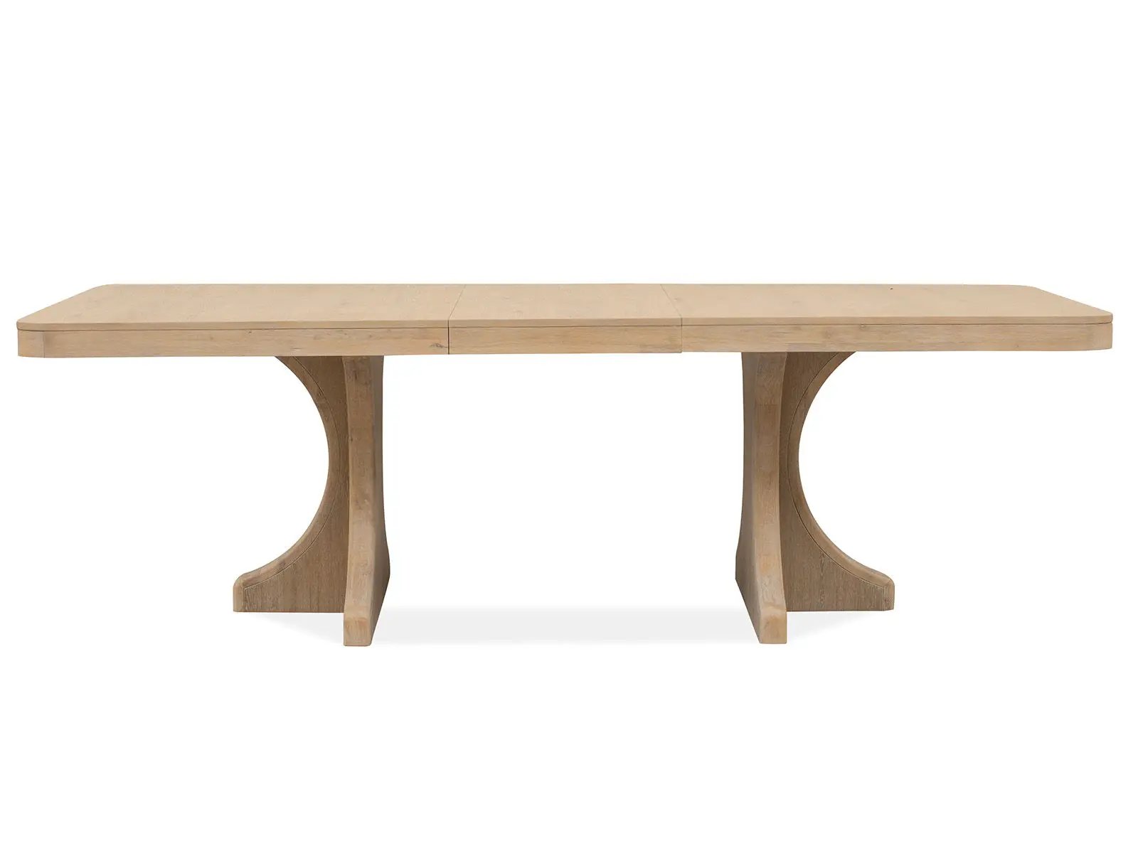 Somerset - Trestle Dining Table - Butternut and Omari Natural by Unique Piece Furniture