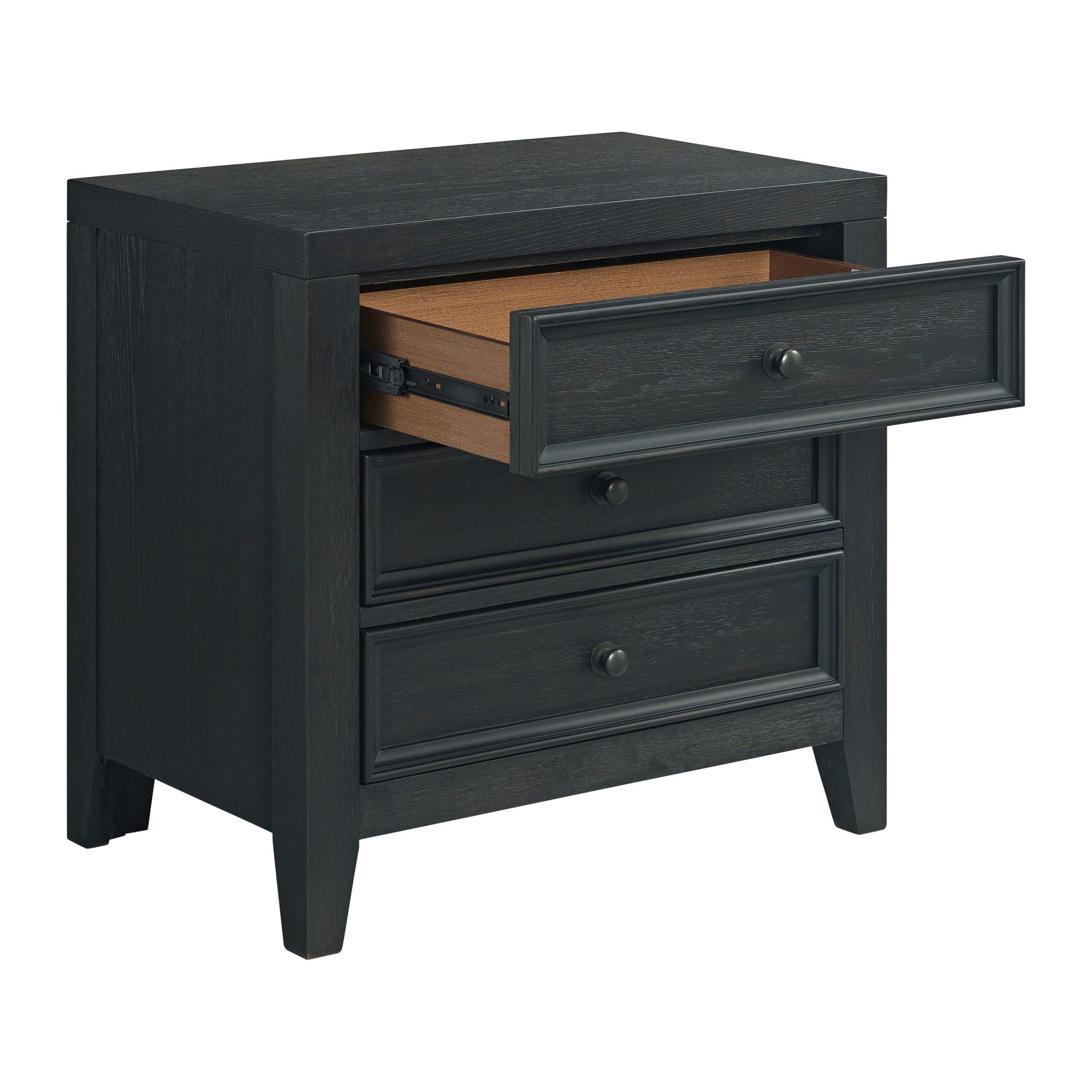 3 Drawer Nightstand With USB Charging Port by HouseOfZazla