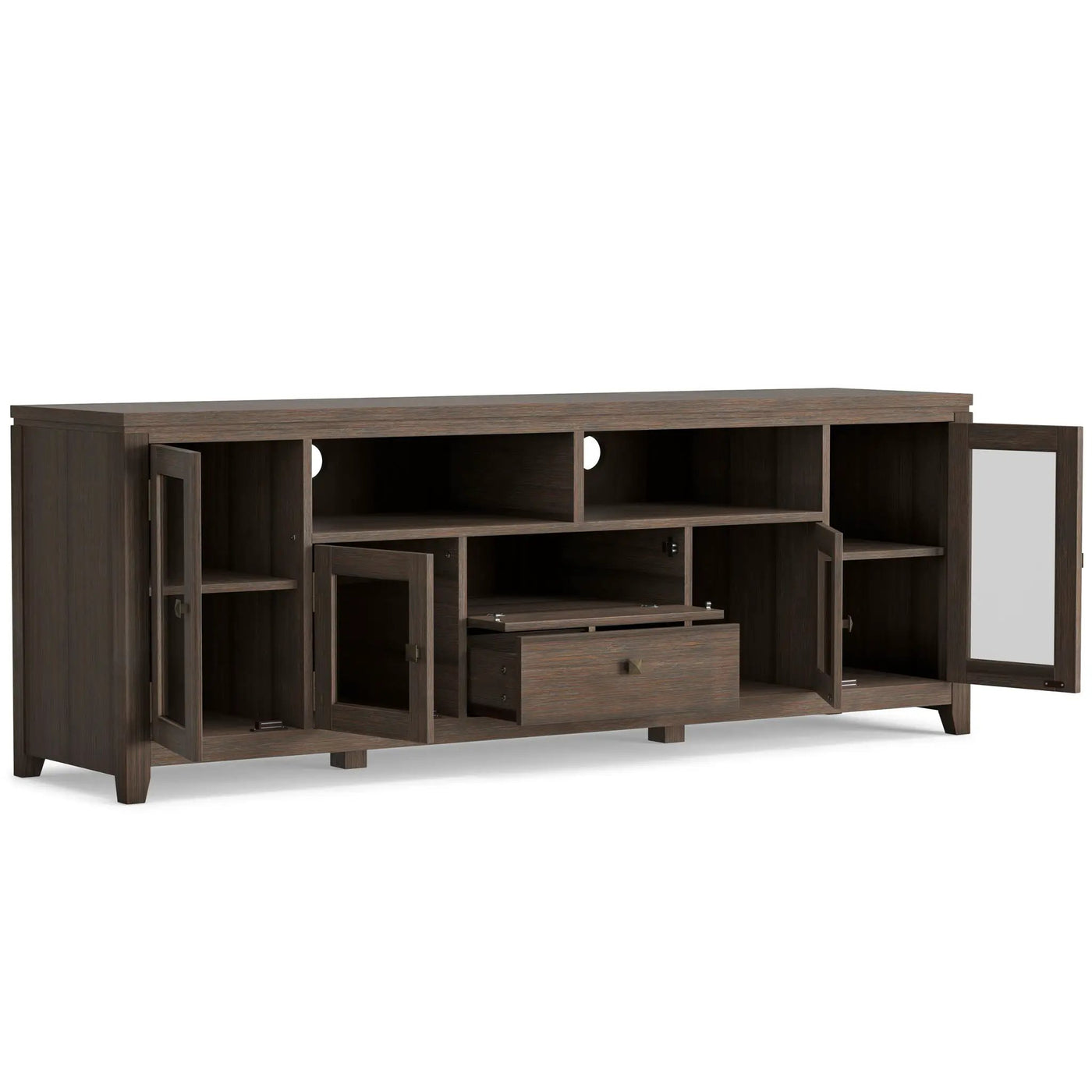 Cosmopolitan - Handcrafted Wide TV Media Stand by HouseOfZazla