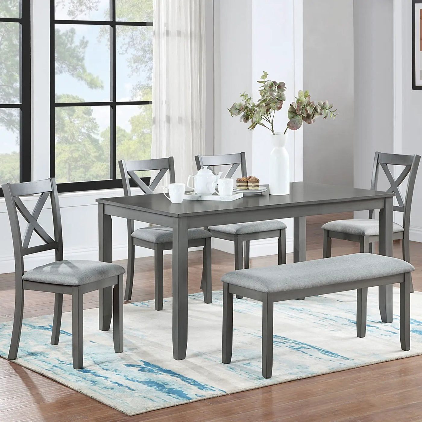 Kitchen Dining Set, Rectangular Dining Table by Unique Piece Furniture