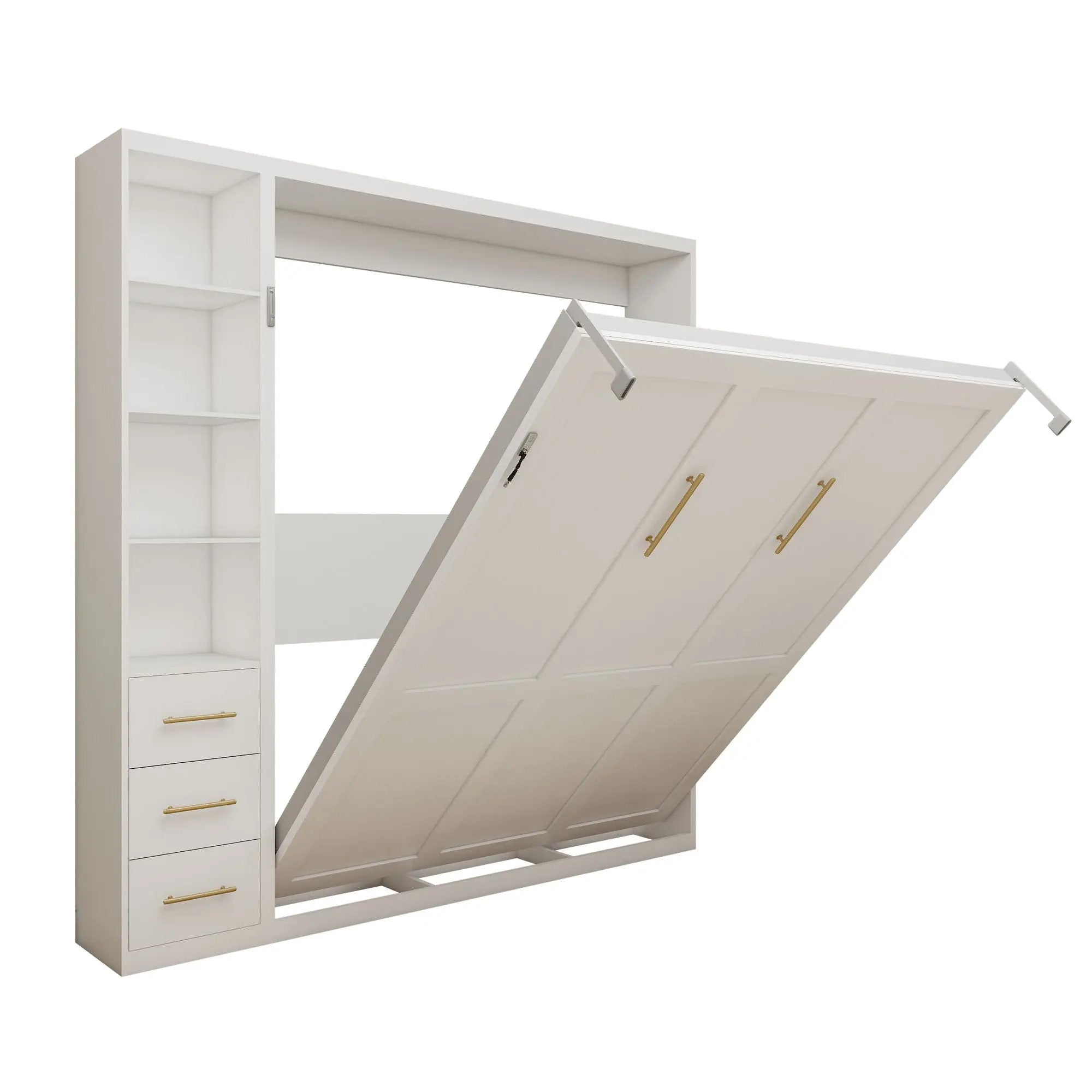 Folding Vertical Murphy Wall Bed by HouseOfZazla