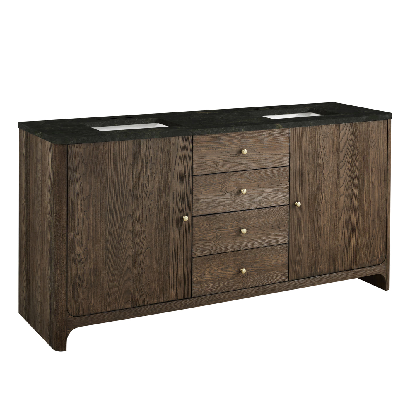 James Martin Gracyn 72" Double Bathroom Vanity, Sable, view 35