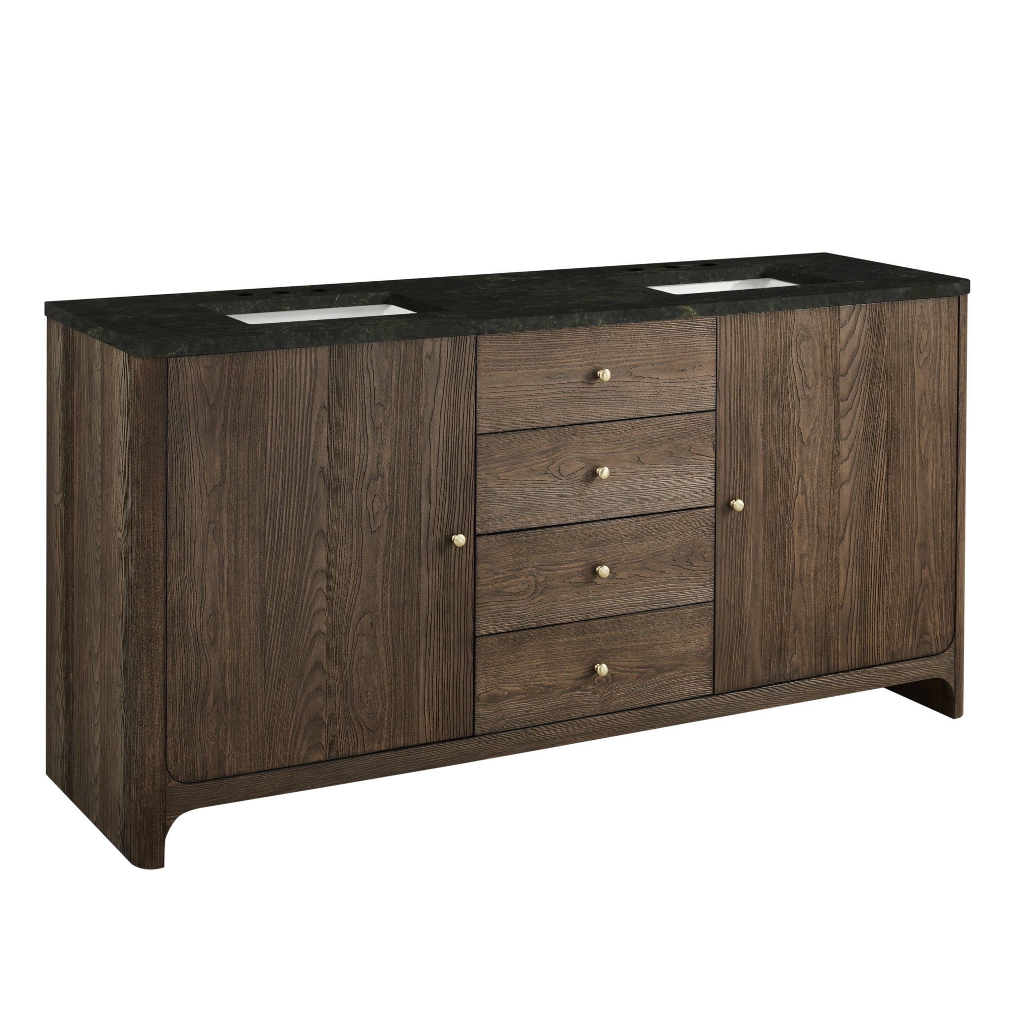 James Martin Gracyn 72" Double Bathroom Vanity, Sable, view 35