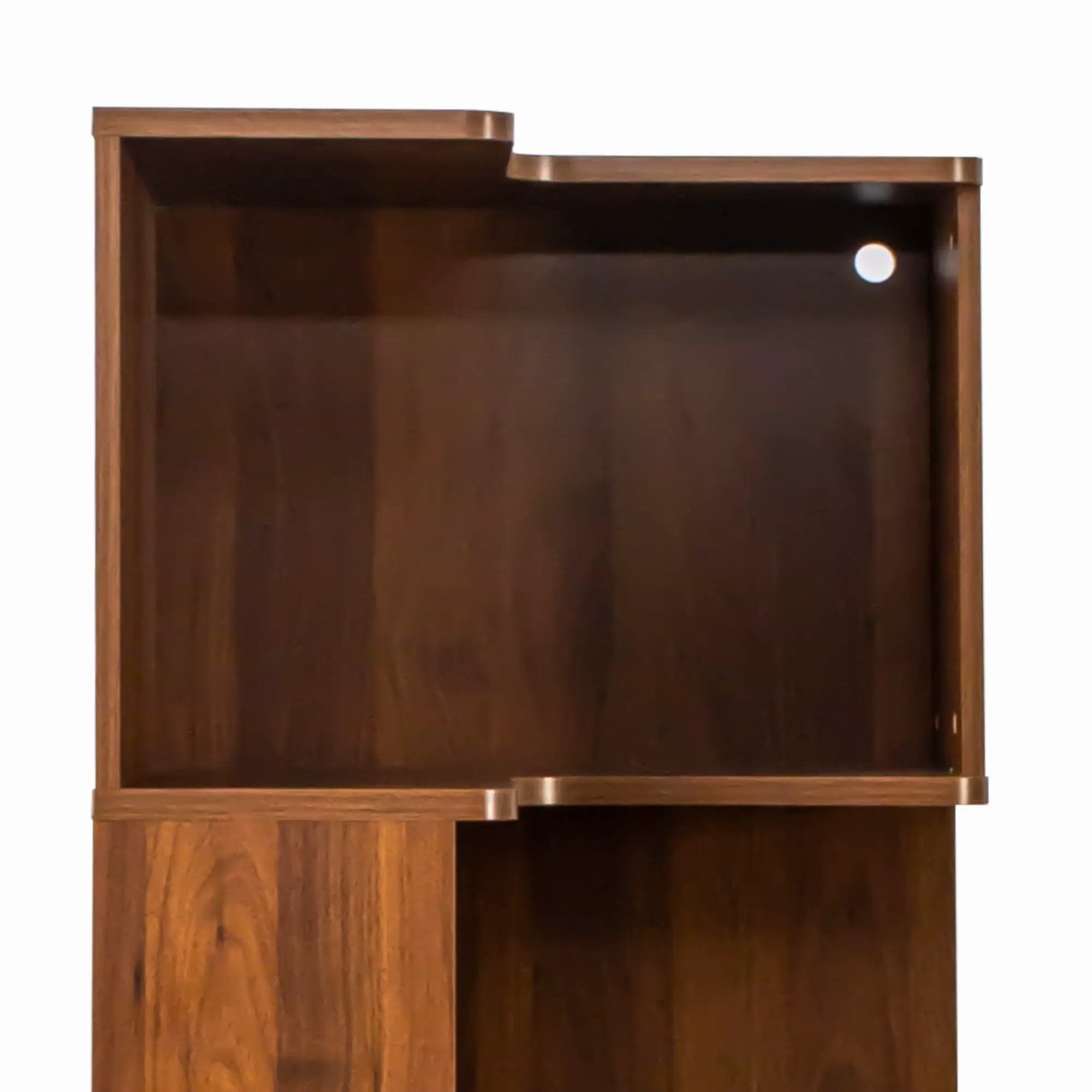 Corner Book Shelf - 5 Tier Corner Bookshelf by HouseOfZazla