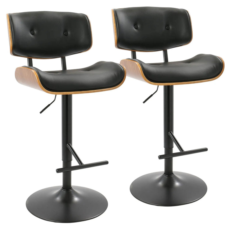 Lombardi - Mid Century Modern Adjustable Barstool by Unique Piece Furniture