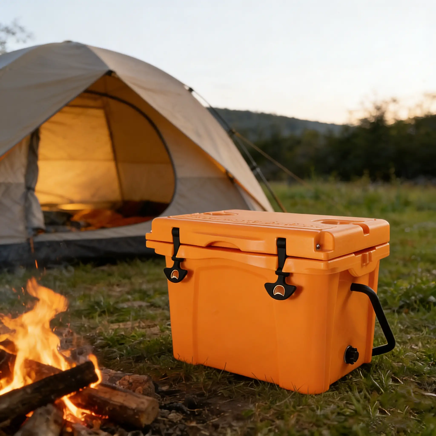 25QT Portable Cooler with Extended Ice Retention by HouseOfZazla