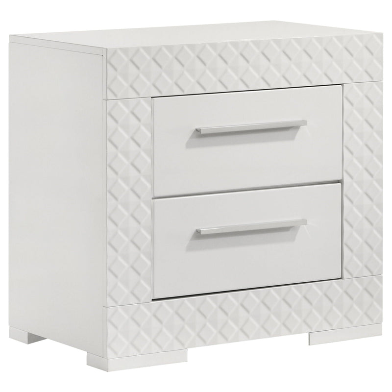 Pierce - 4 Piece Bedroom Set With LED Lighting