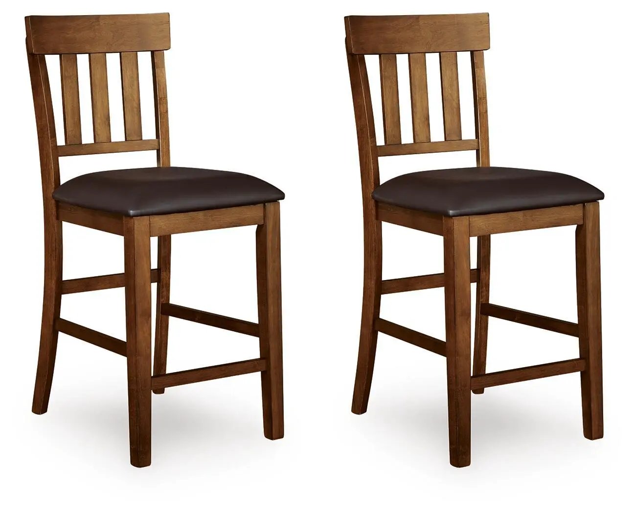 Ralene - Upholstered Barstool (Set of 2) - Medium Brown by Unique Piece Furniture