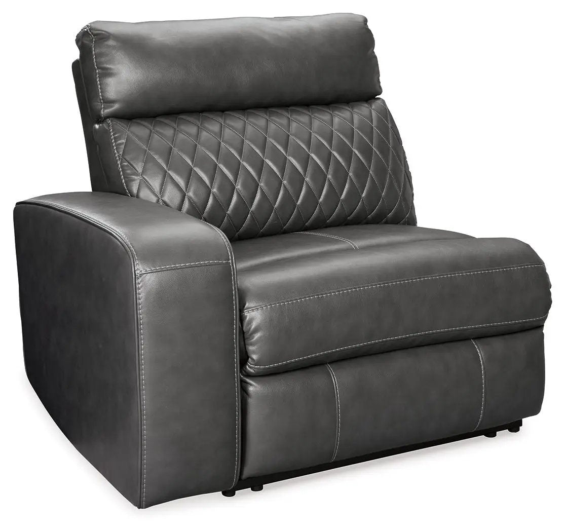 Samperstone - Power Reclining Sectional by Unique Piece Furniture