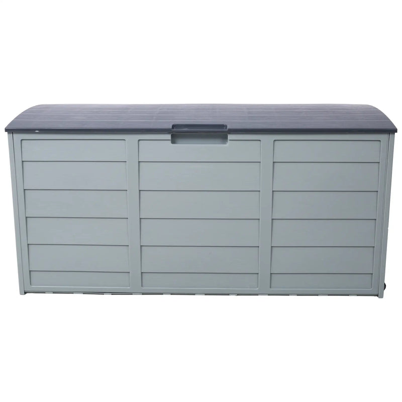 75 Gallon Resin Deck Box Storage Shed by HouseOfZazla