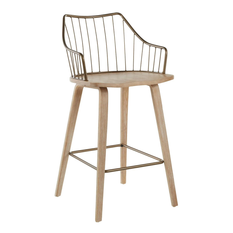 Winston - Farmhouse Counter Stool by HouseOfZazla