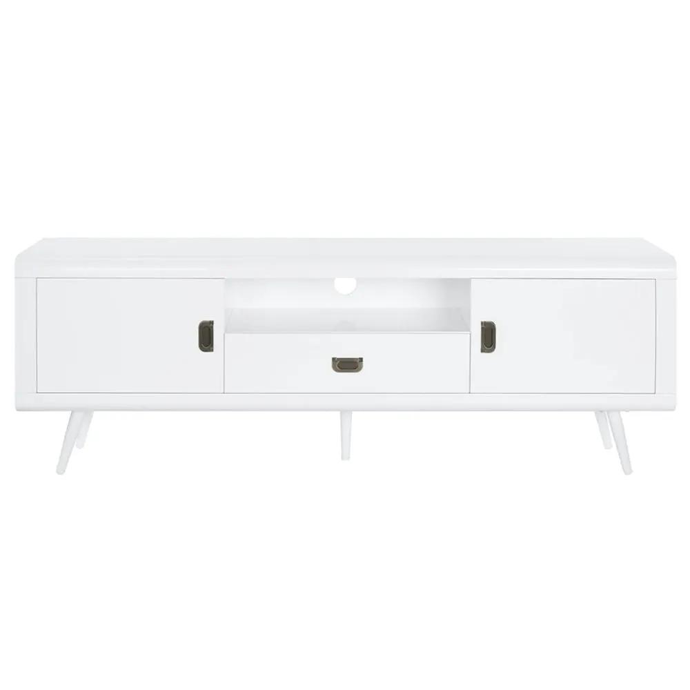 Pagan - TV Stand - White High Gloss by Unique Piece Furniture