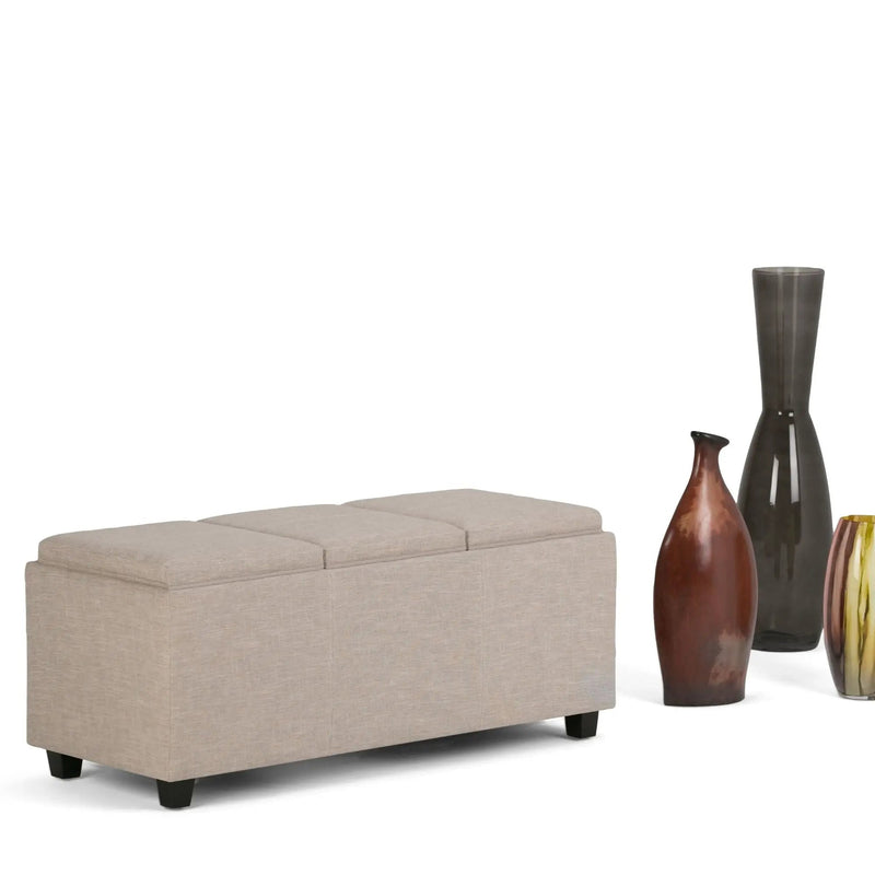 Avalon - Upholstered Storage Ottoman by Unique Piece Furniture