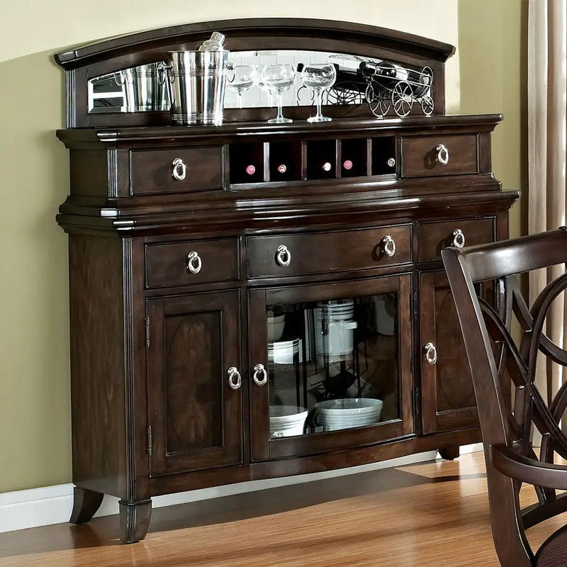 Keenan - 59" Server - Dark Walnut by Unique Piece Furniture