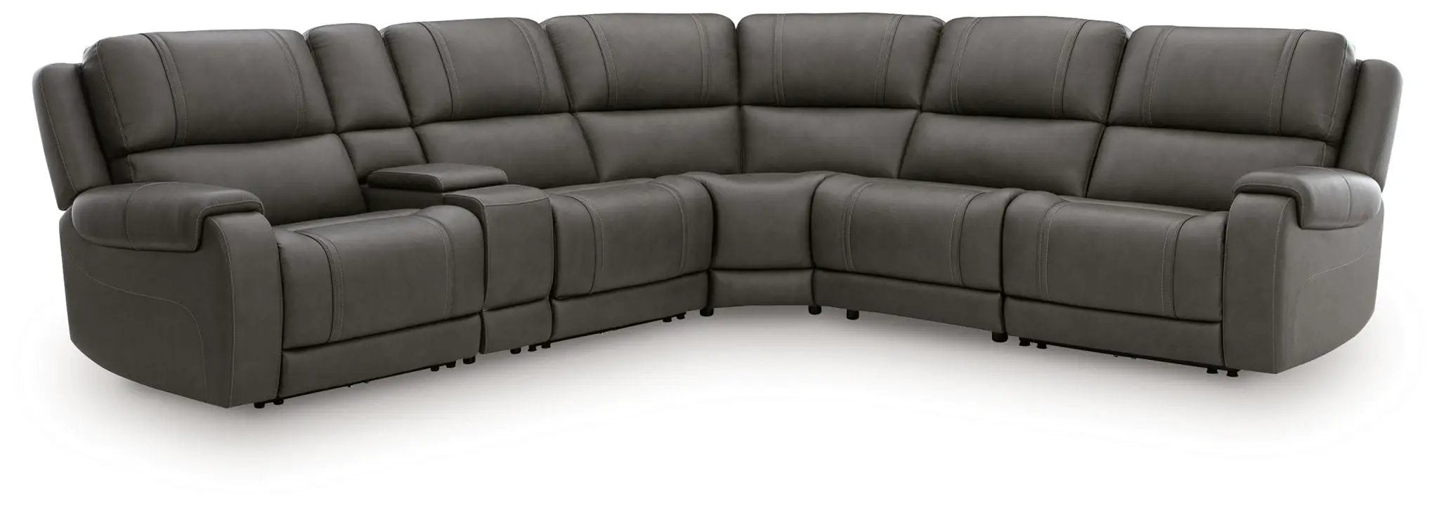 5Z - Pittson - Power Reclining Sectional by Unique Piece Furniture