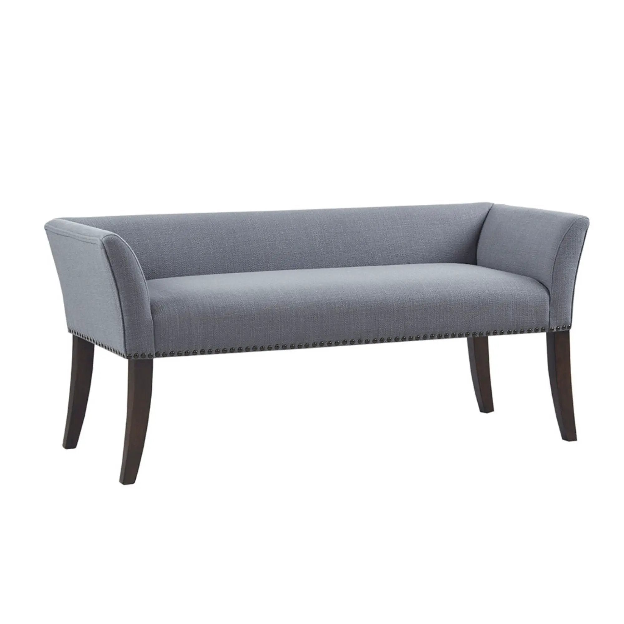 Elegant Design Bench Upholstery, Solid Wood Frame by Unique Piece Furniture
