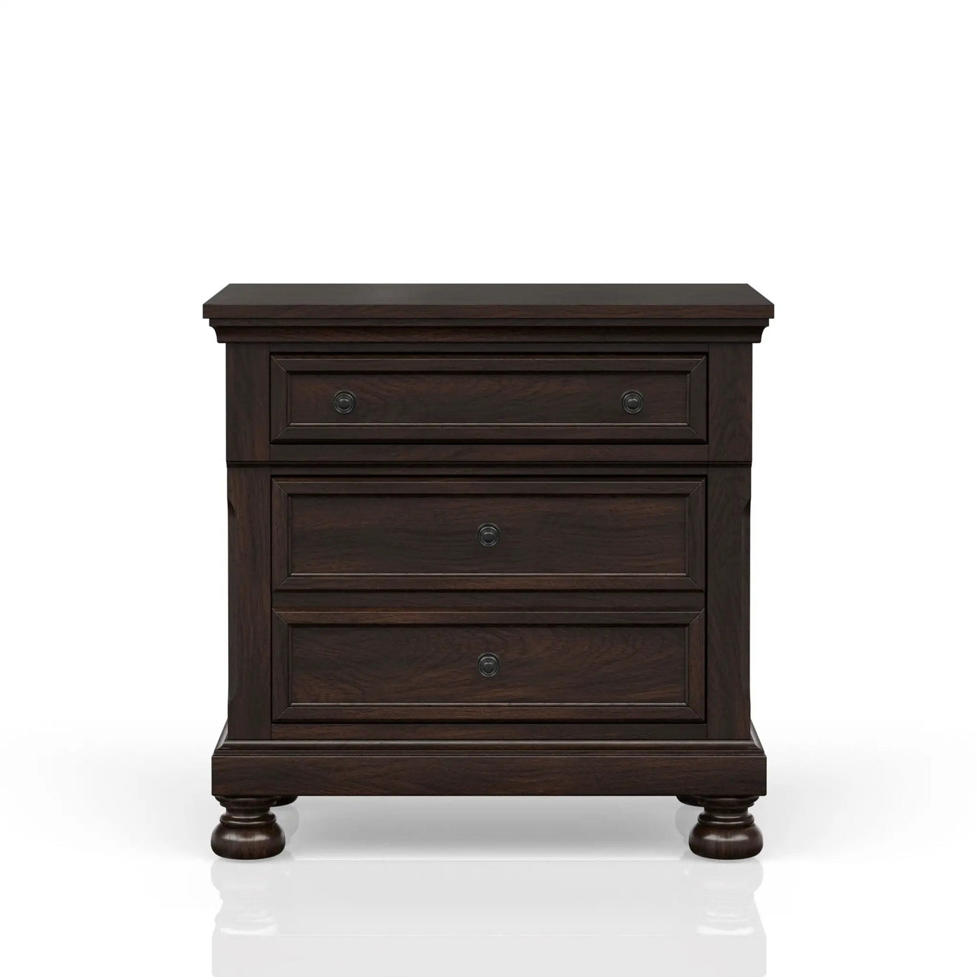 Nightstand Two Storage Drawers by Unique Piece Furniture