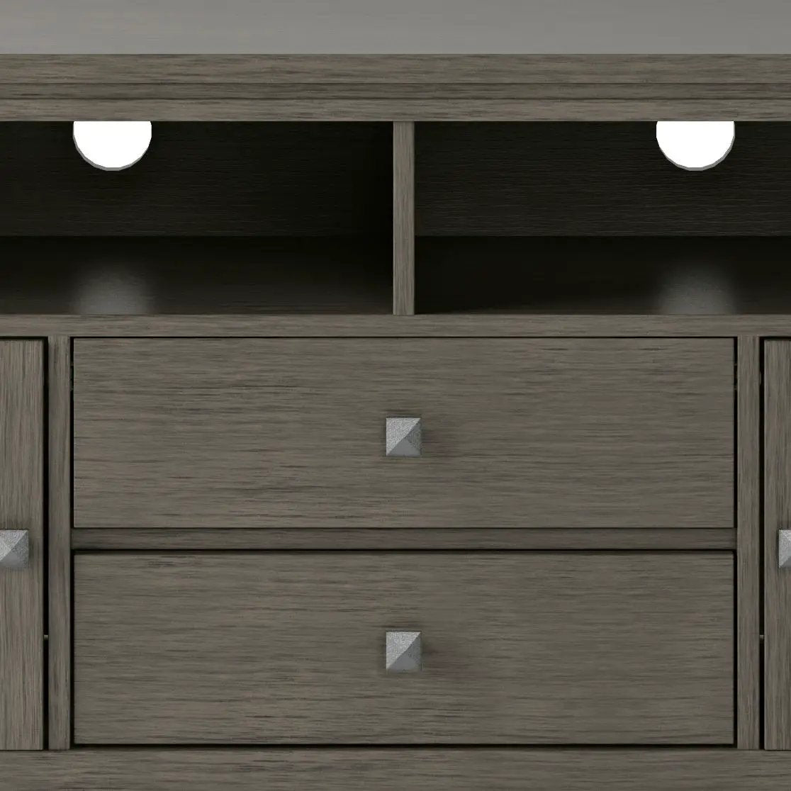 Cosmopolitan - Handcrafted Wide TV Media Stand by HouseOfZazla