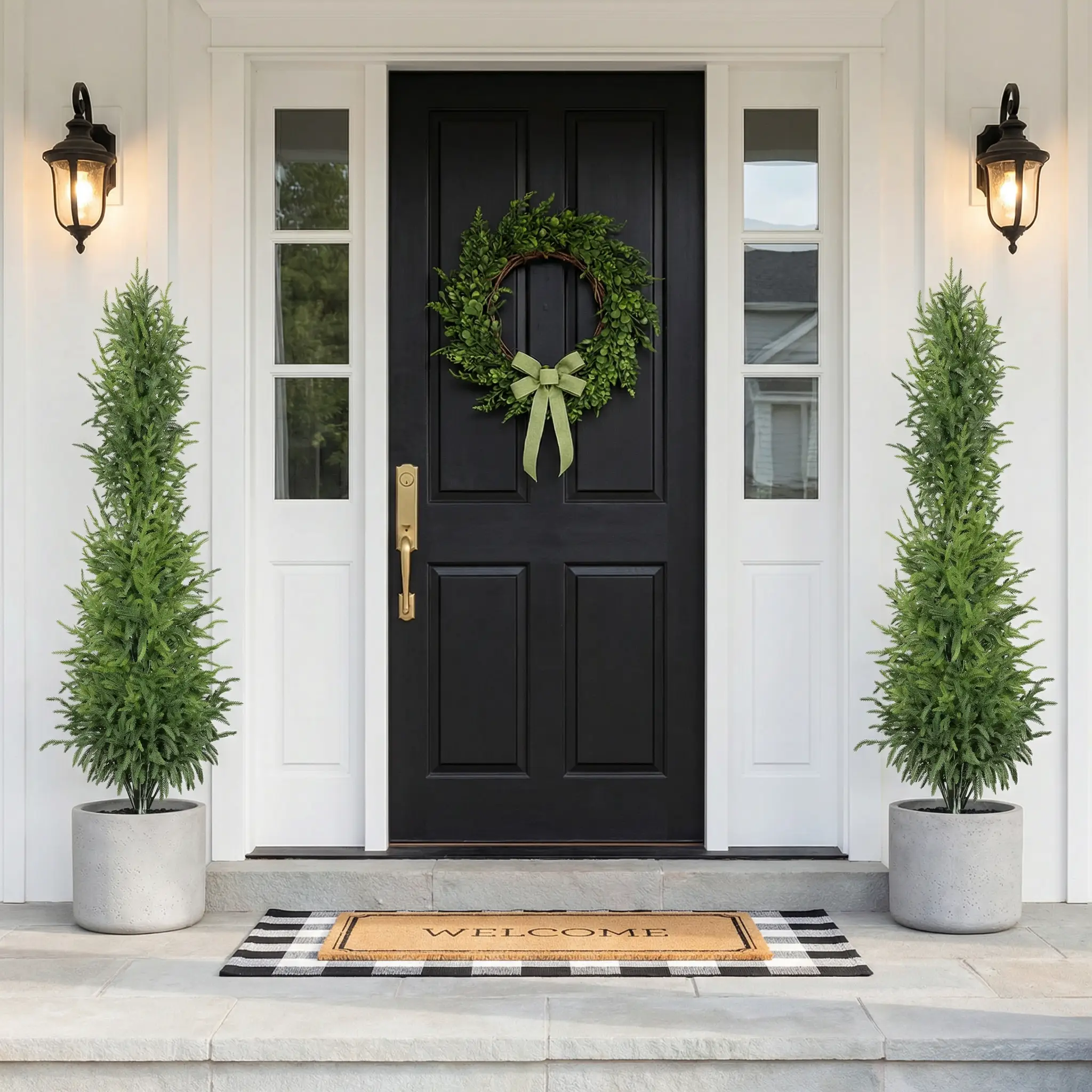 5' Artificial Real Touch Pine Tree by HouseOfZazla