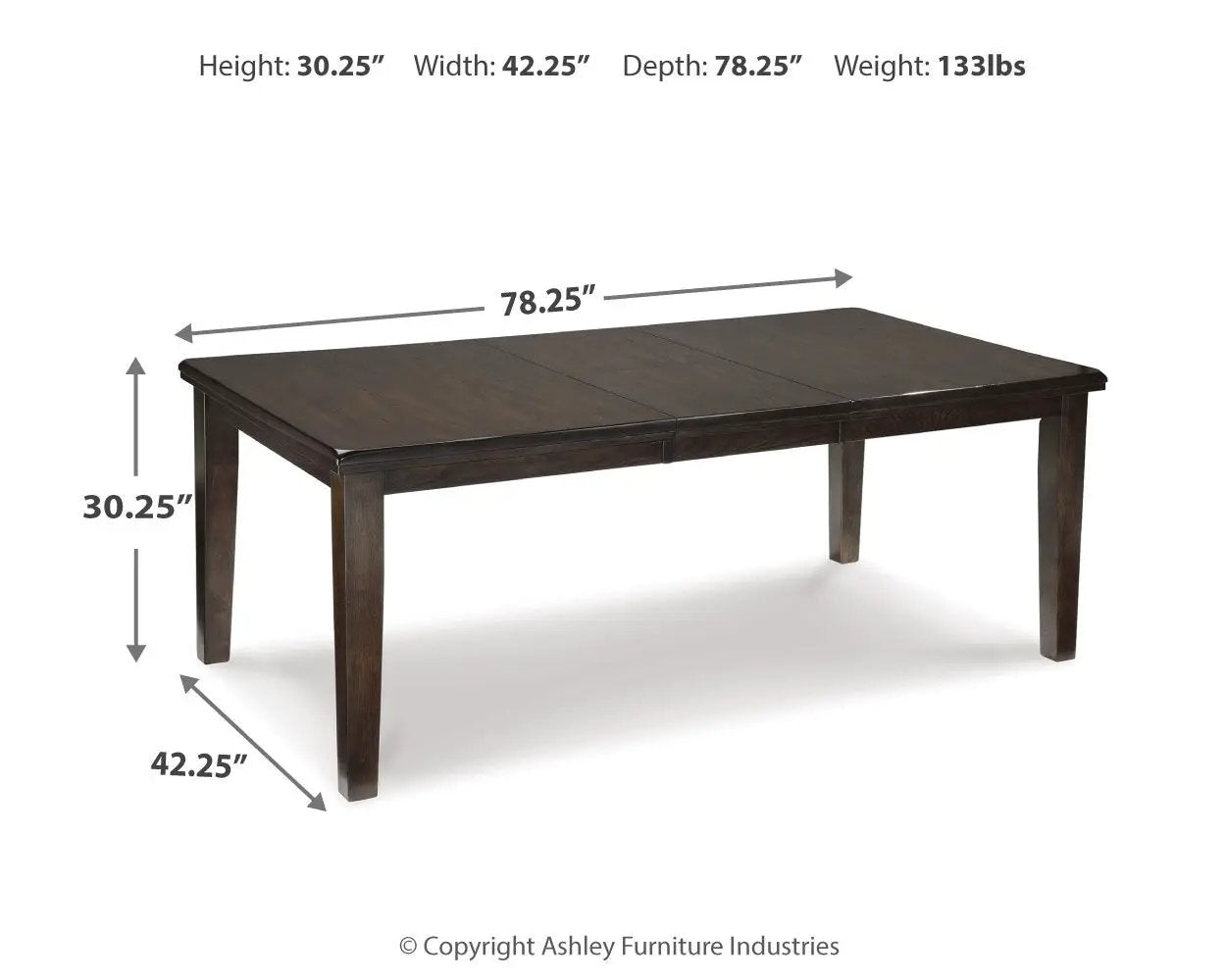 Haddigan - Dining Room Extension Table by Unique Piece Furniture