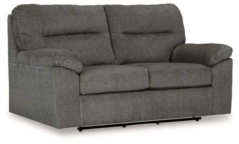 Bindura - Glider Loveseat - Mineral by Unique Piece Furniture