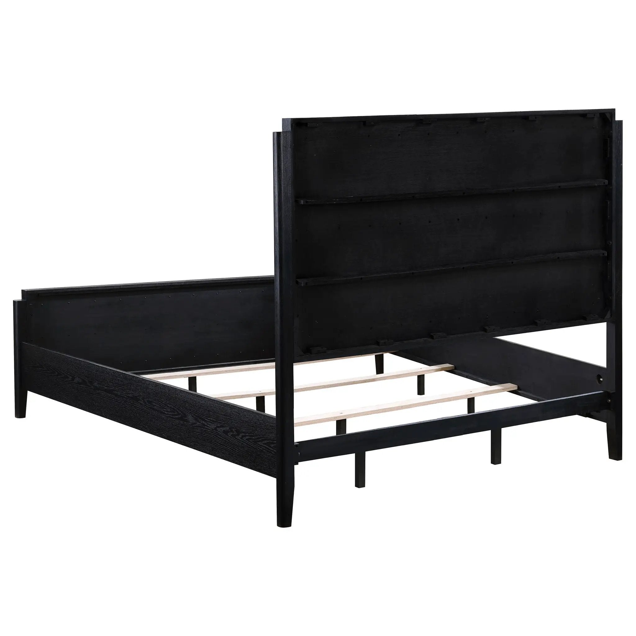 Brookmead 4-piece Upholstered Eastern King Bedroom Set Black by Unique Piece Furniture