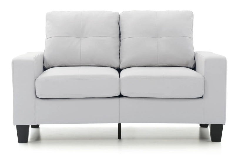 Newbury - Track Arm Loveseat For Cozy Spaces by Unique Piece Furniture