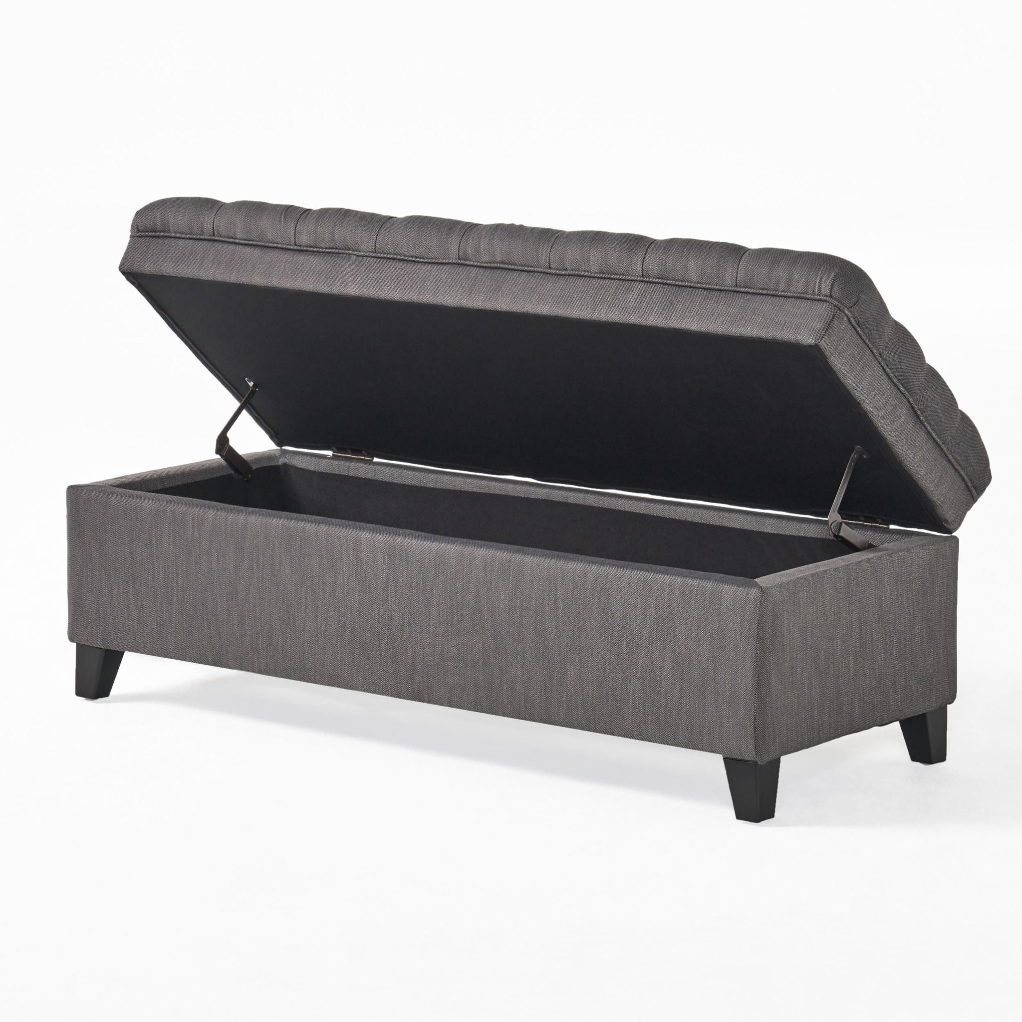 Juliana Storage Ottoman With Birch Legs by HouseOfZazla