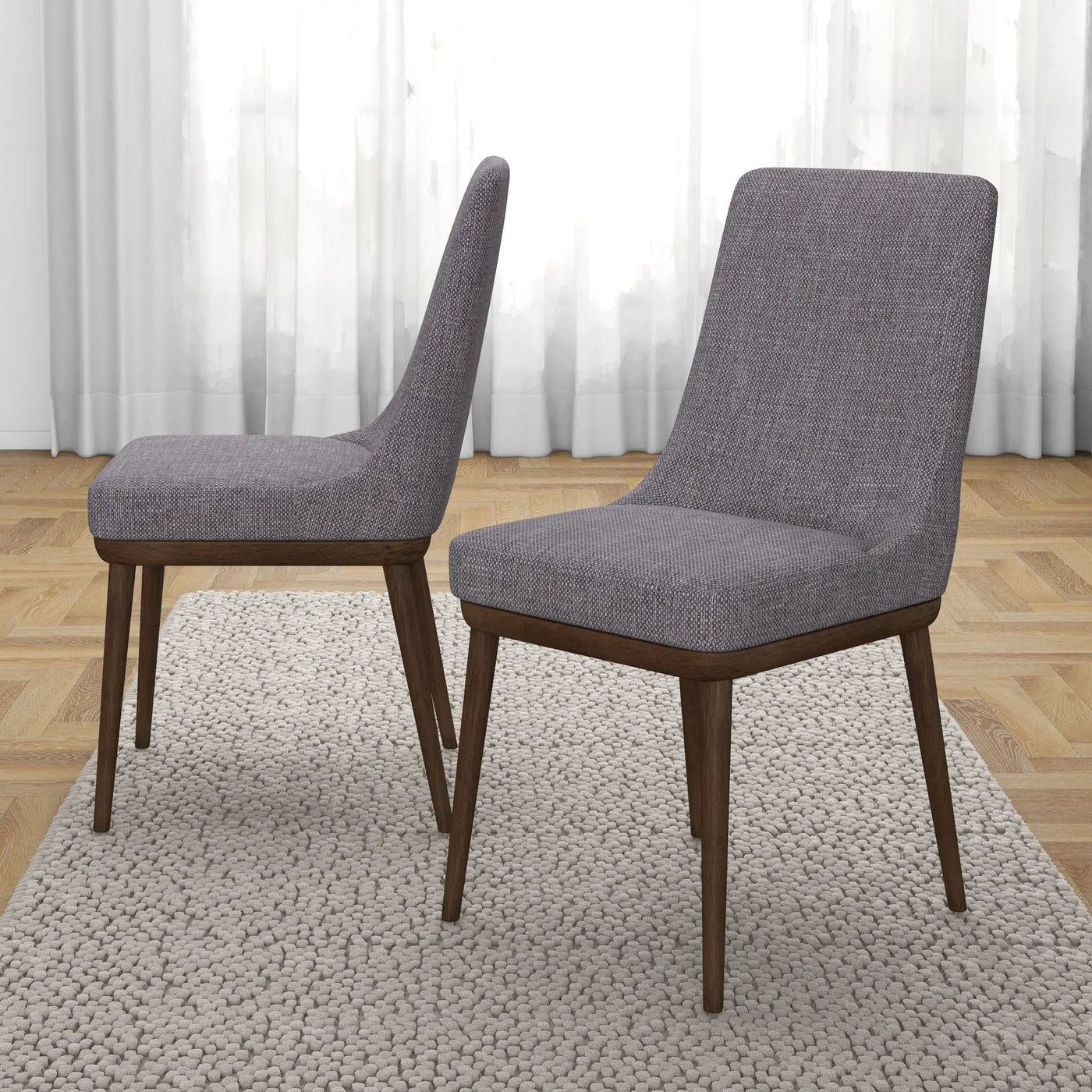 Kate - Mid-Century Modern Dining Chair (Set of 2) by HouseOfZazla