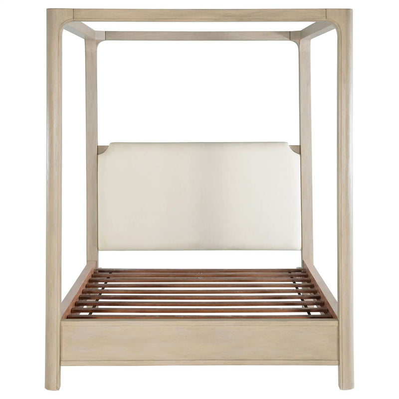 Solano 85-inch Queen Canopy Bed Weathered Mango by Unique Piece Furniture