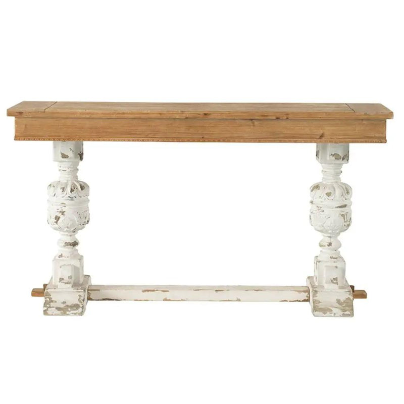 Alcott - Buffet Table - Brown / Antique White by Unique Piece Furniture