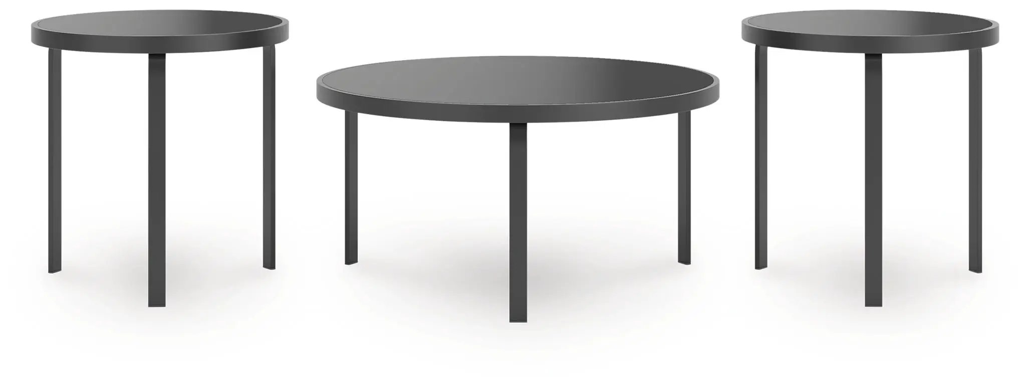 Dorylin - Occasional Table Set (Set of 3) - Black by Unique Piece Furniture