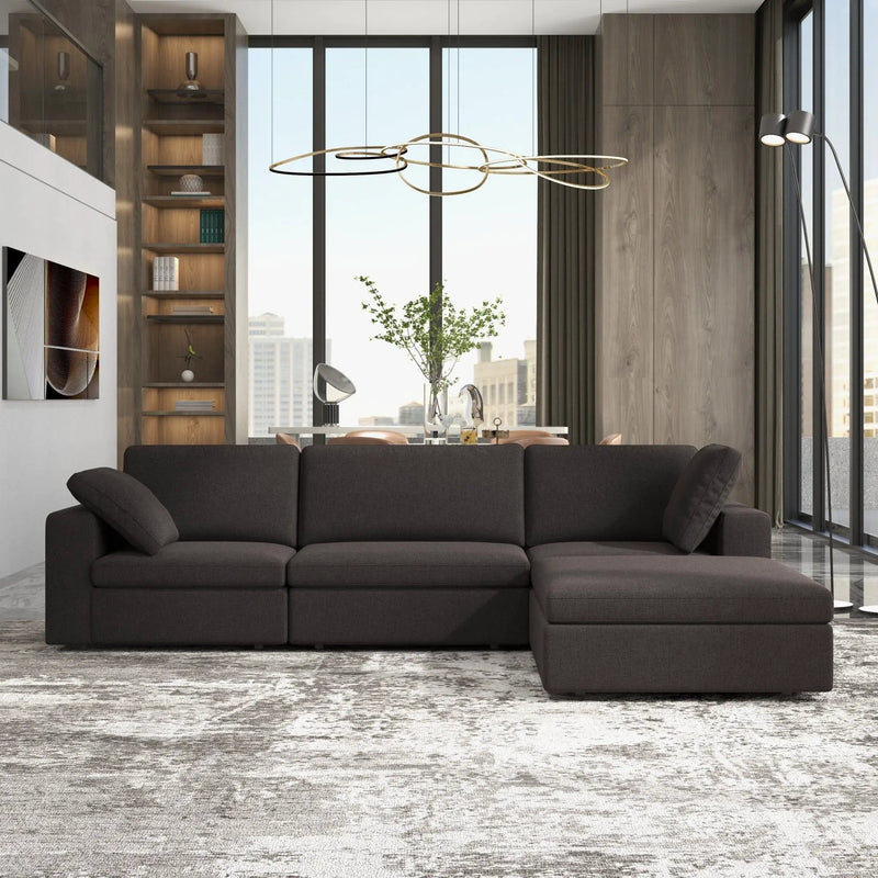 Cecilia - Modular Corner Sectional Modern Sofa by Unique Piece Furniture