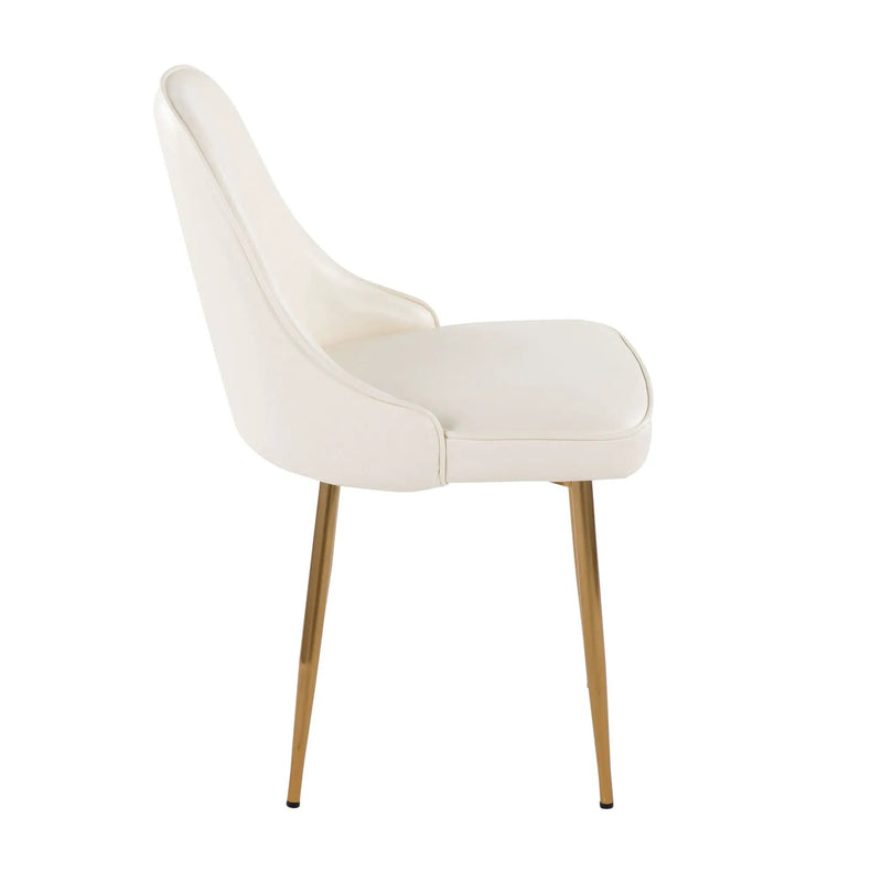 Marcel - Contemporary / Glam Dining Chair (Set of 2) by Unique Piece Furniture